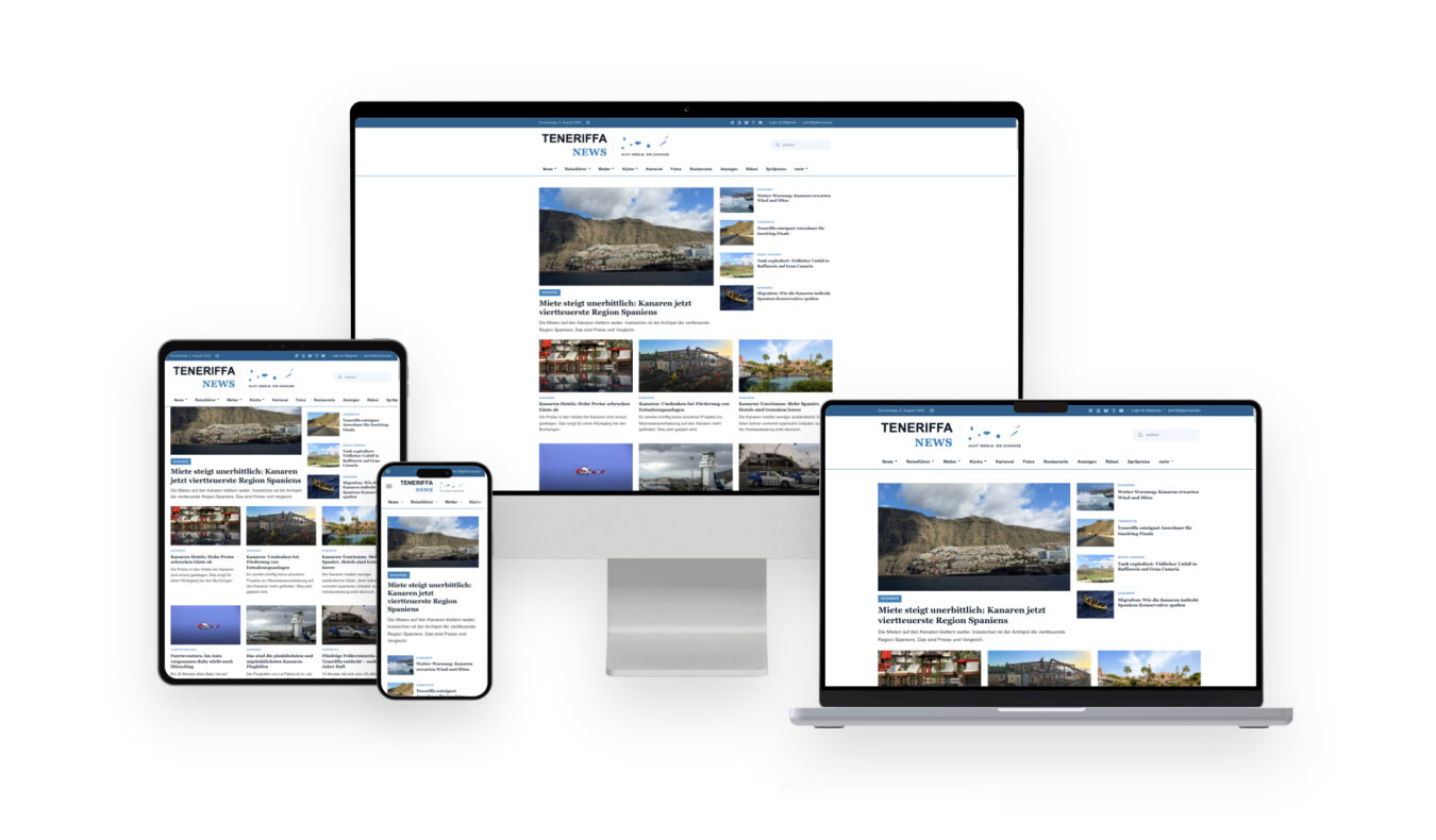 Teneriffa News App downloaden – für iPhone und iPad, Android und Tablet