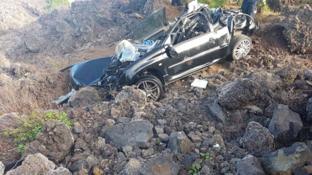 Hubschrauber-Einsatz und schwerer Unfall auf Teneriffa