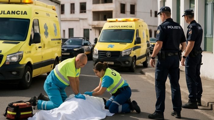 Tödlicher Sturz in Arrecife: Mann stirbt bei Unfall