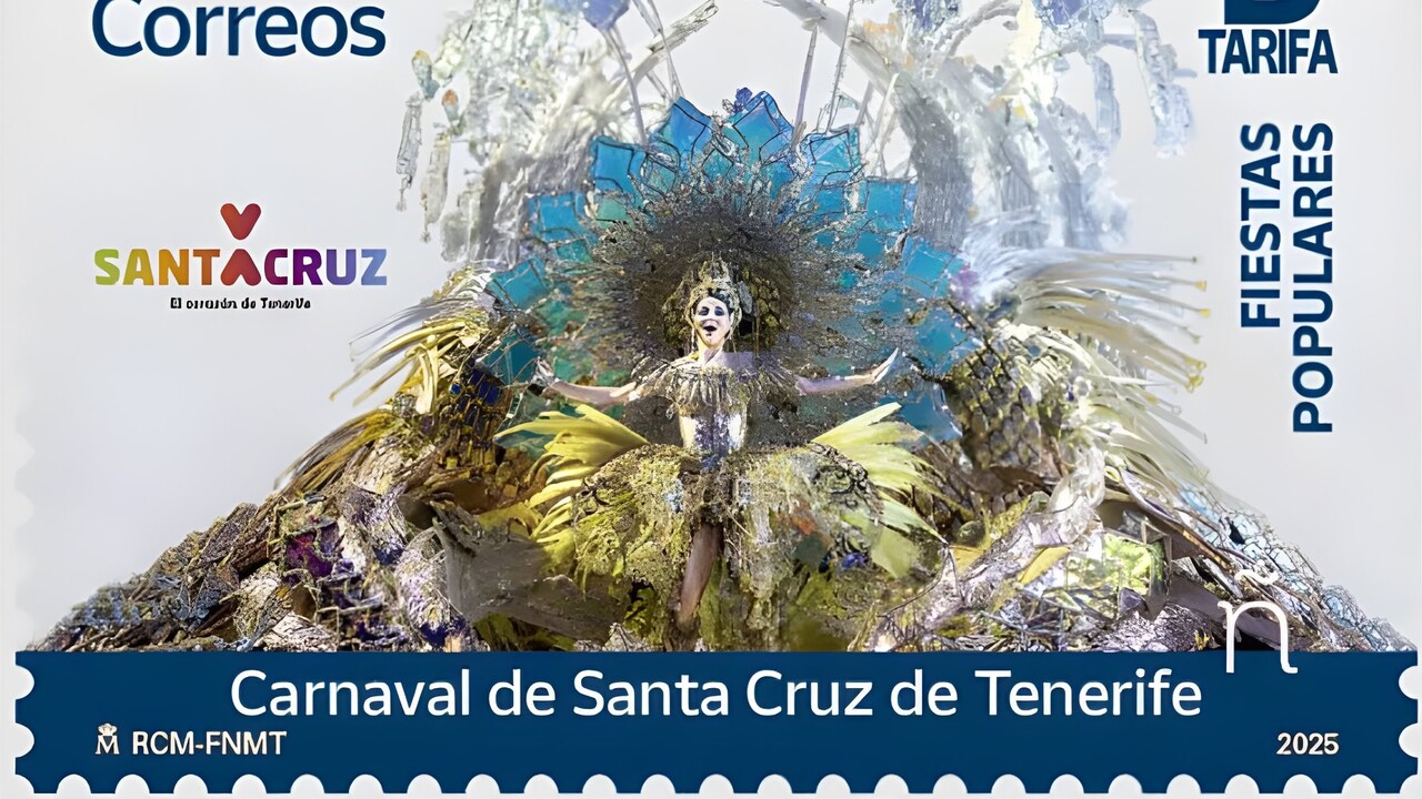 Weltberühmter Karneval auf Teneriffa erhält eigene Briefmarke