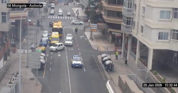 Bus-Unfall Las Palmas Gran Canaria