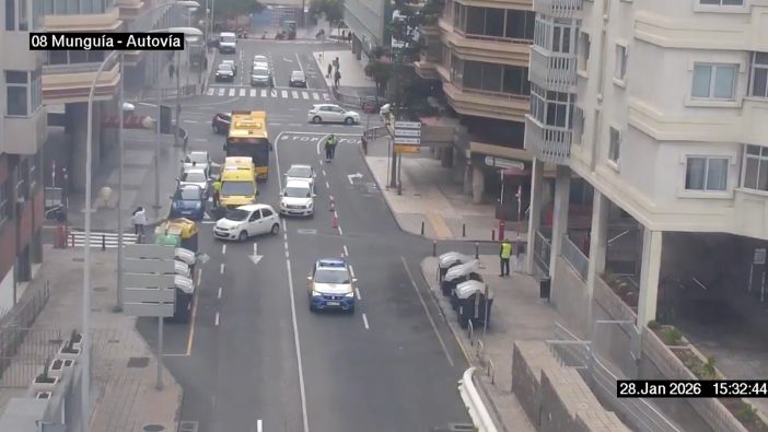 Bus-Unfall Las Palmas Gran Canaria