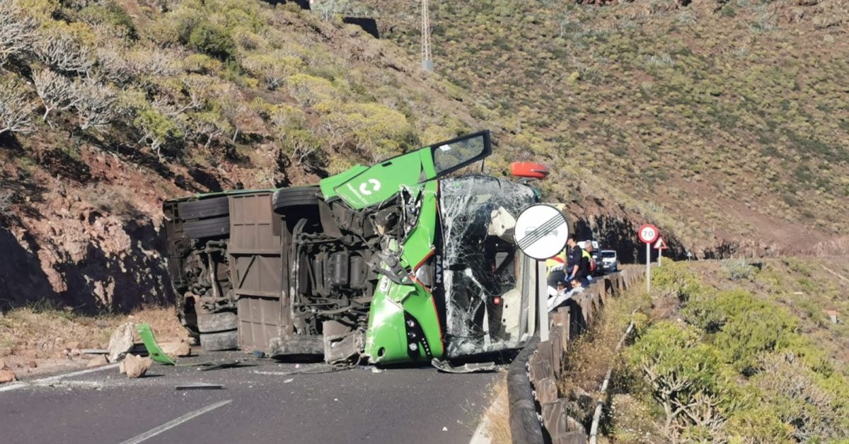 Schwerer Bus-Unfall auf La Gomera: Todesopfer und viele Verletzte