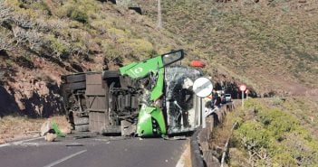 Bus-Unfall La Gomera