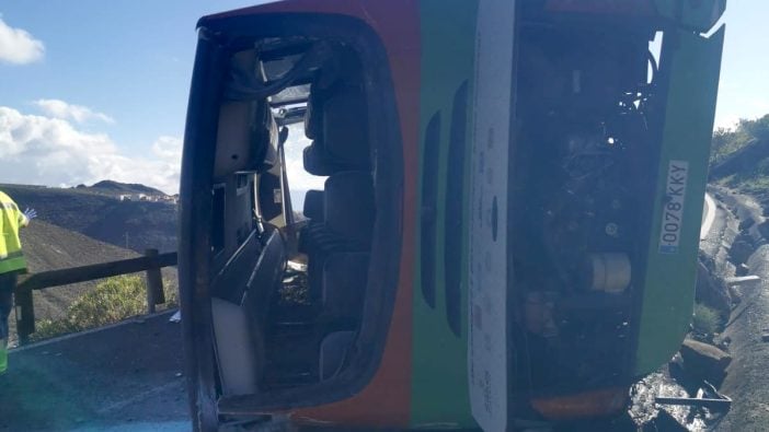 Bus-Unfall La Gomera nah