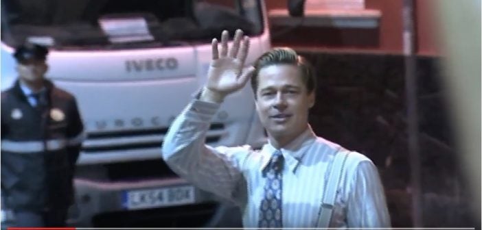 Brad Pitt rettet Mädchen aus Gedränge Gran Canaria 