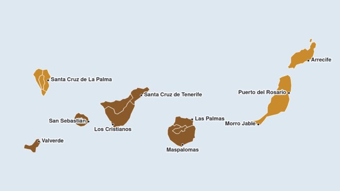 Very strong Calima to reach all Canary Islands by Wednesday