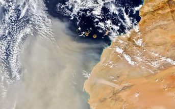 Calima Kanaren Nasa Satellitenbild