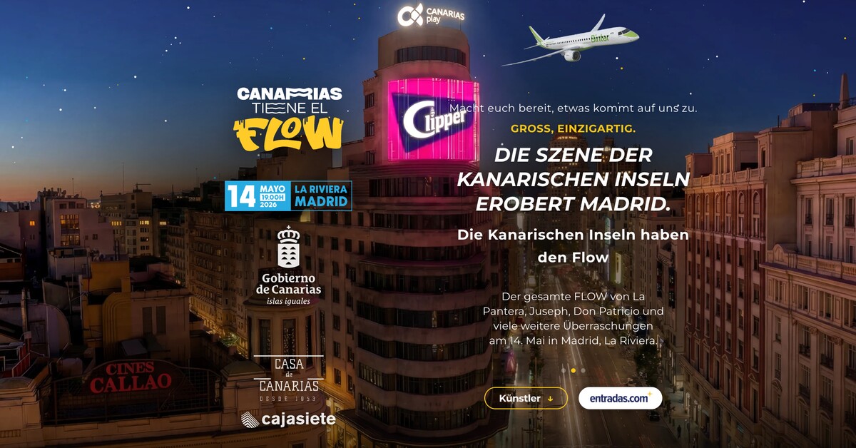Kanaren-Regierung zahlt 321.000 Euro für Konzert in Madrid