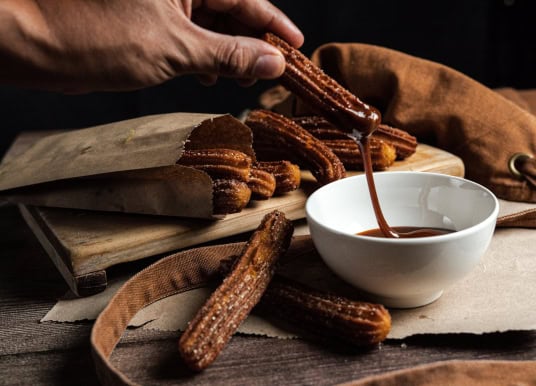 Churros Schokolade Kanaren