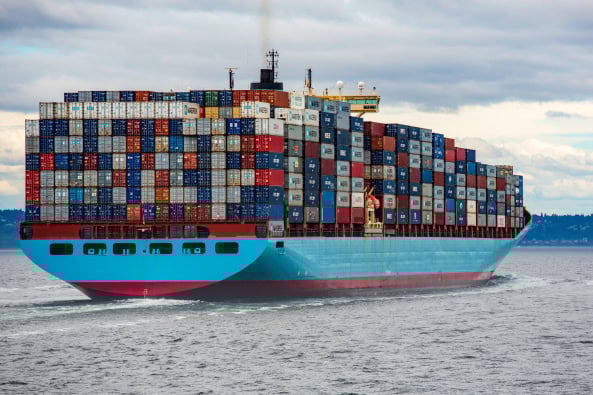 Container Containerschiff Kanaren