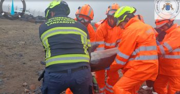 Delfin gestrandet Lanzarote Unwetter