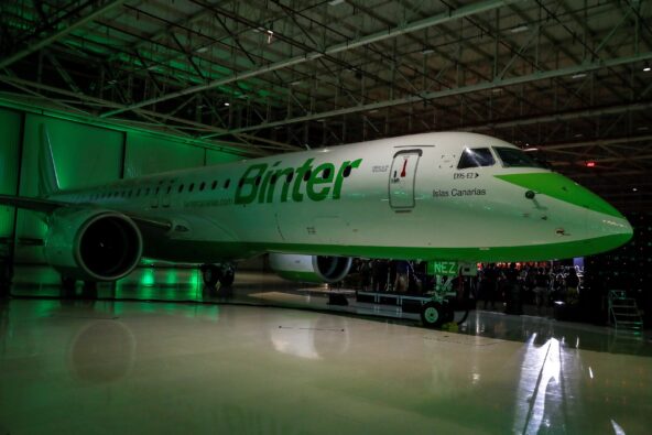 Binter secures €455 million financing for nine more Embraer jets