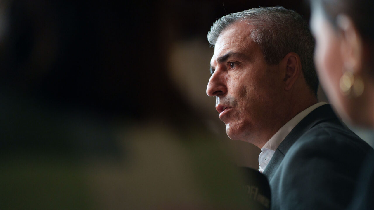 El vicepresidente del Gobierno de Canarias y consejero de Economía, Industria, Comercio y Autónomos y presidente del PP en Canarias, Manuel Domínguez