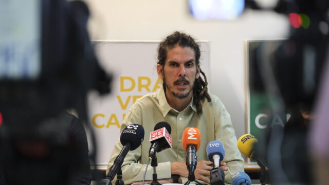 Archivfoto des Vorsitzenden von Drago Verdes Canarias, Alberto Rodríguez