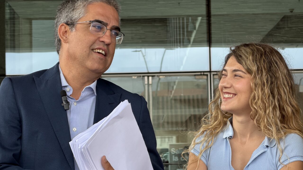 Der Kandidat von "Drago Canarias" für den Kongress im Wahlkreis Las Palmas, Héctor Morán