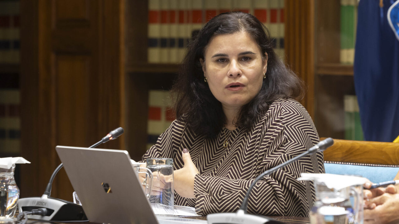La presidenta de la Federación Canaria de Municipios (Fecam) y alcaldesa de Candelaria (Tenerife), María Concepción Brito
