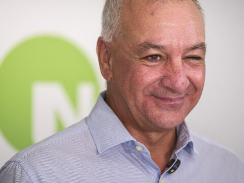 Der Generalsekretär von Nueva Canarias-Bloque Canarista (NC-BC), Luis Campos