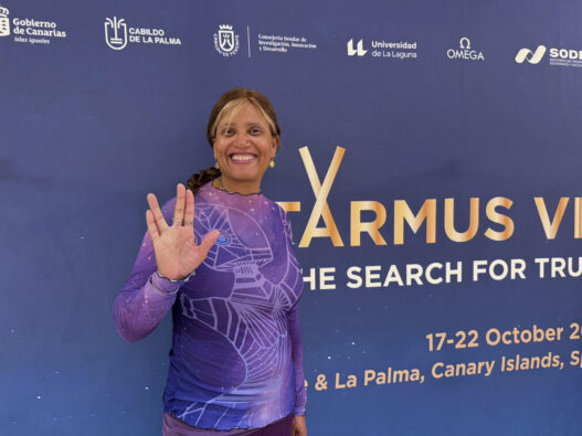 Sian Proctor in Arona: Weltraumlösungen helfen auch der Erde