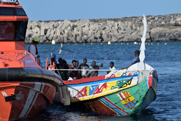 Un nuevo cayuco llega a El Hierro con 41 personas a bordo