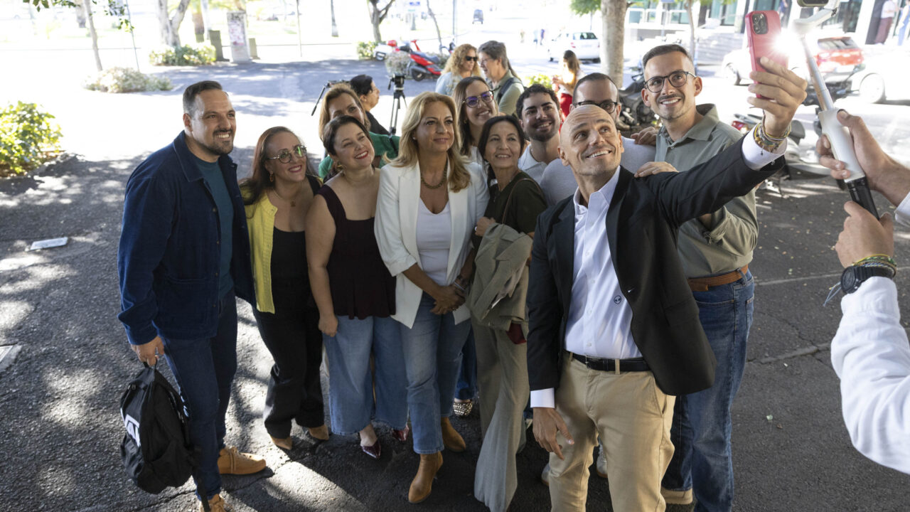 The Coalición Canaria-Primero Canarias candidates for the Congress of Deputies in the Santa Cruz de Tenerife constituency