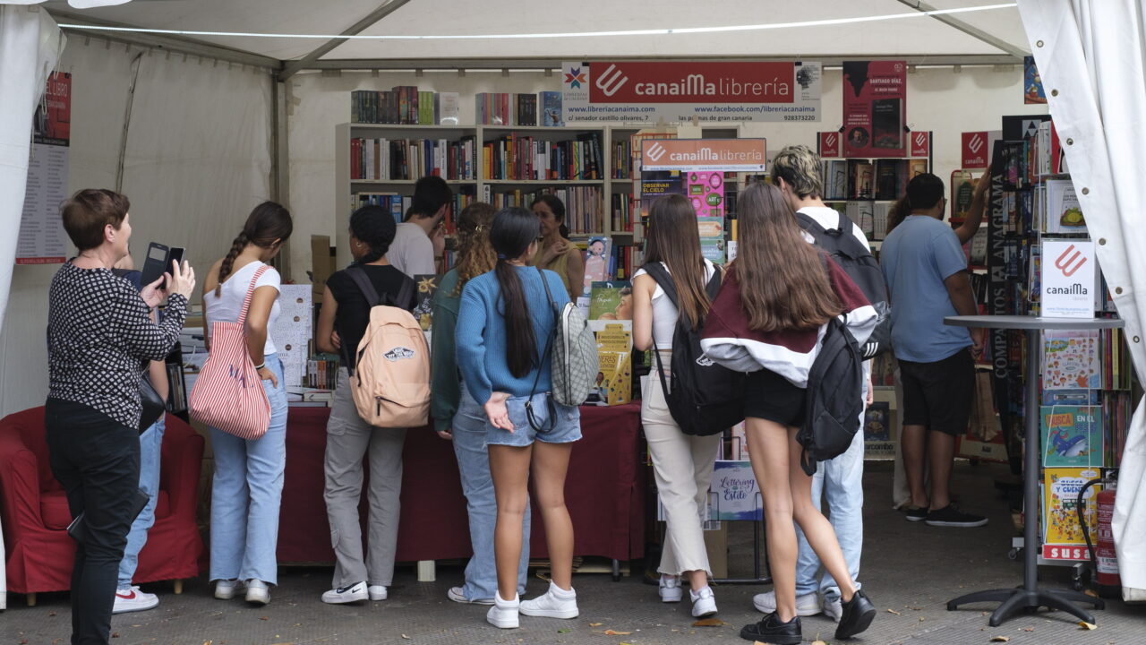 La 36 edición de la Feria del Libro de Las Palmas de Gran Canaria, celebrada en mayo de 2024