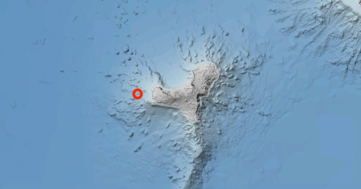 Erdbeben der Stärke 2,1 vor El Hierro