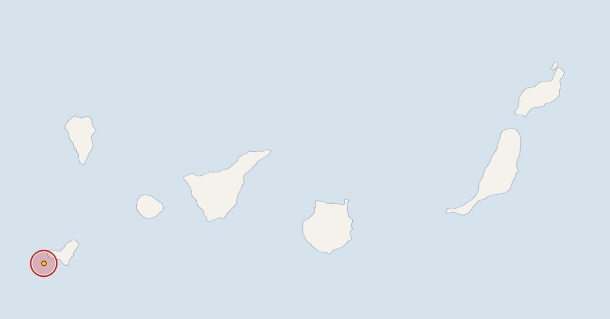 Wieder Mini-Erdbeben vor El Hierro