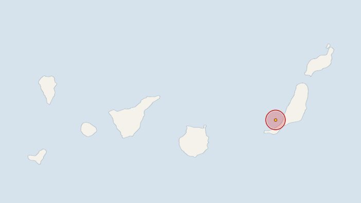 3.2-magnitude earthquake strikes off Fuerteventura coast