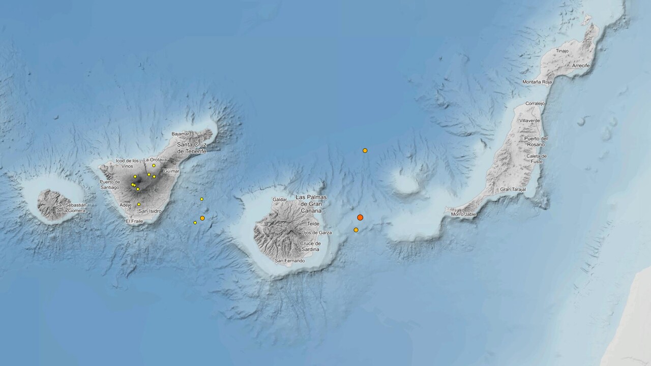 Erdbeben der Stärke 3,9 vor Gran Canaria