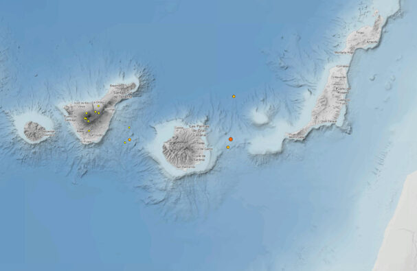 Erdbeben der Stärke 3,9 vor Gran Canaria