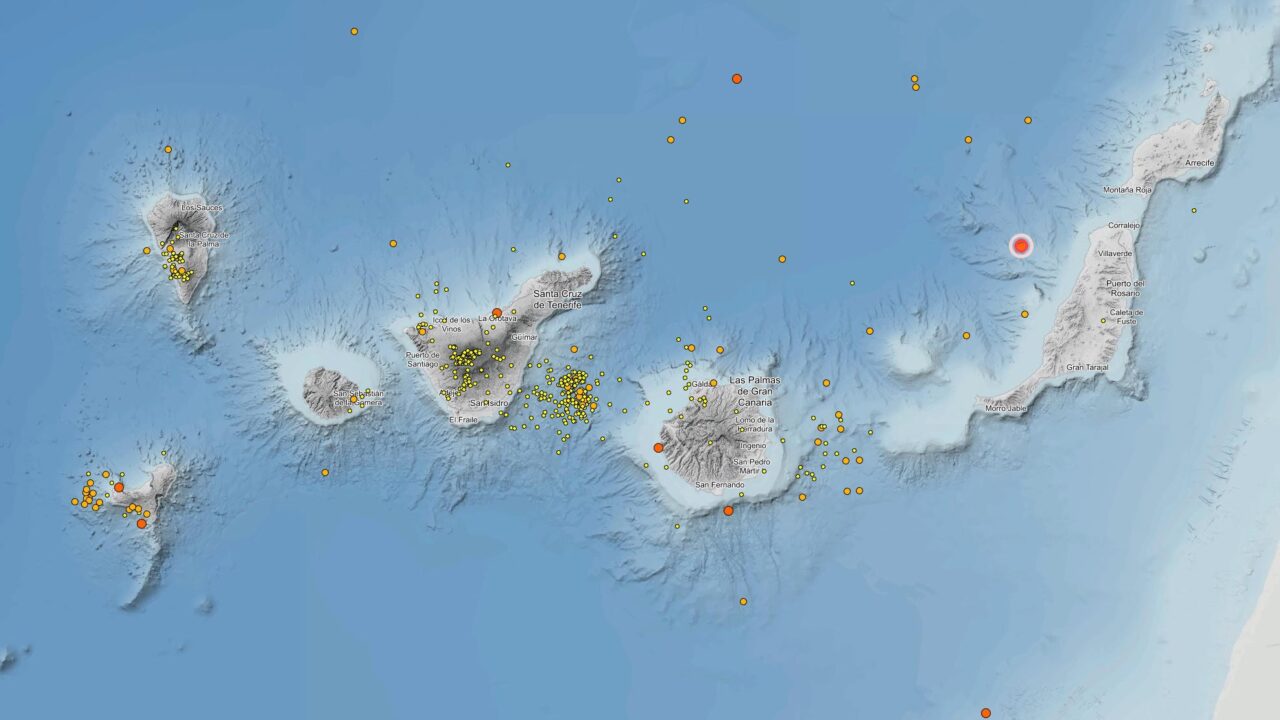 Vulkan Enmedio: 36 Erdbeben zwischen Teneriffa und Gran Canaria