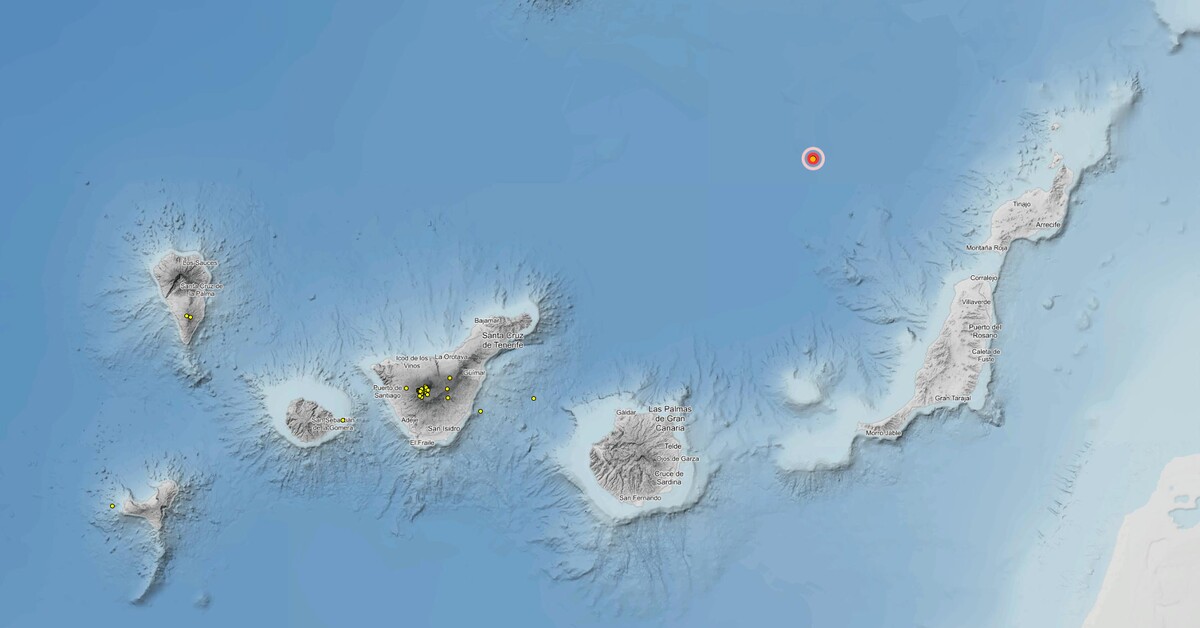 Erdbeben der Stärke 2,8 vor Lanzarote