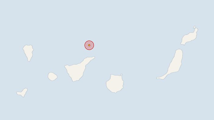 Two earthquakes measuring up to magnitude 2.2 strike off Tenerife’s coast