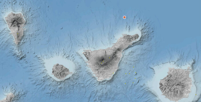 Magnitude 3.6 quakes rattle coast of Tenerife, Canary Islands report
