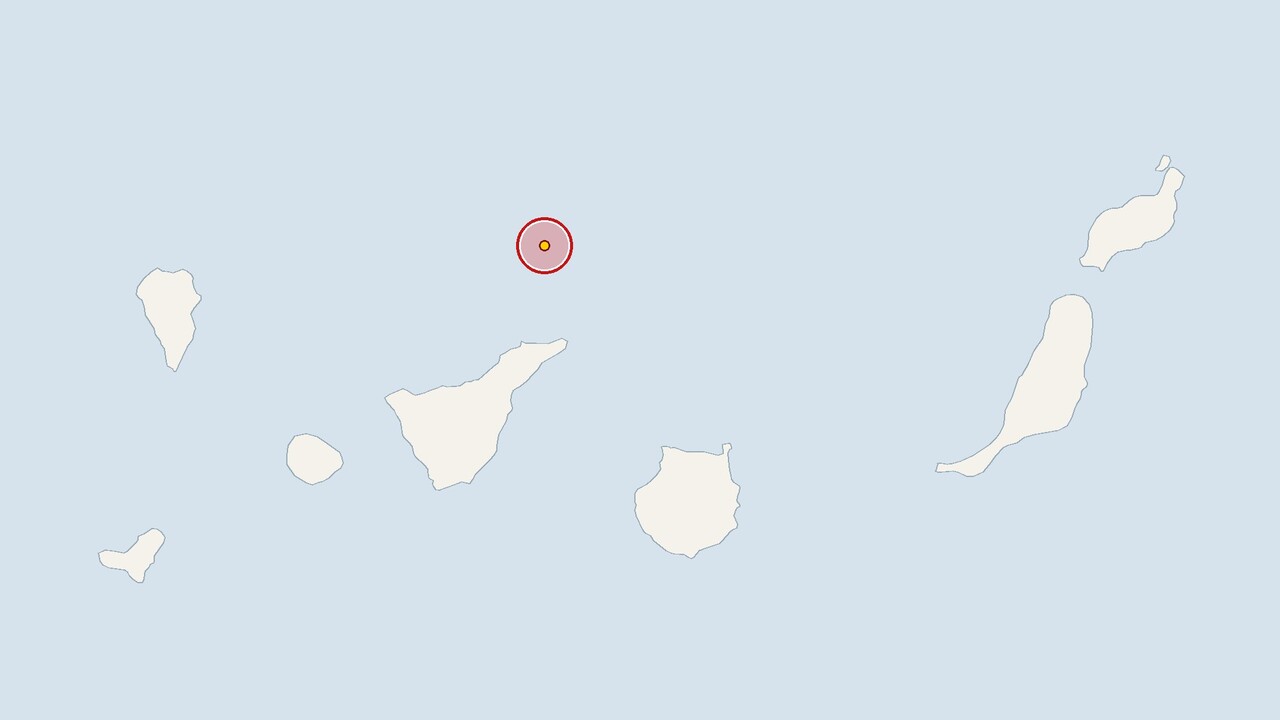 Teneriffa: Erdbeben der Stärke 2,3 in 40 Kilometern Tiefe