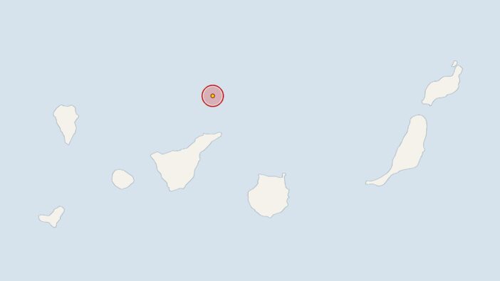 Teneriffa: Erdbeben der Stärke 2,3 in 40 Kilometern Tiefe
