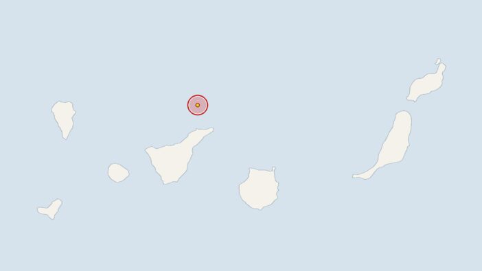 Ten earthquakes rattle waters off Tenerife, says IGN: «They are tectonic»