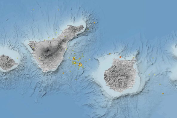 Erdbebenserie Kanaren Teneriffa Gran Canaria