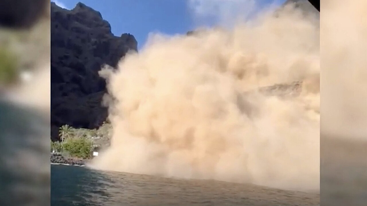 Masca: Erdrutsch auf Teneriffa erschreckt Touristen
