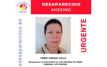 Fabio Vargas Gran Canaria vermisst