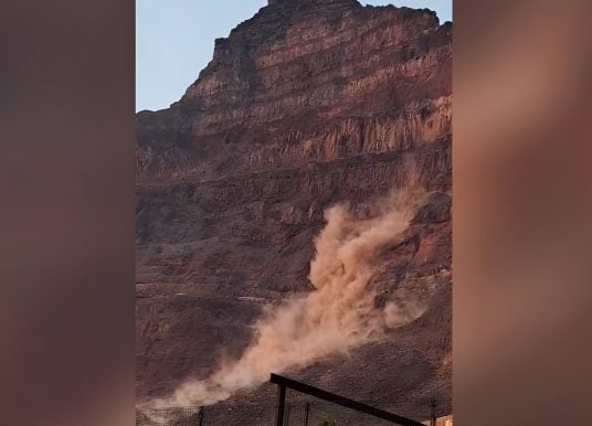 Spektakulärer Felssturz auf La Gomera – mit Video