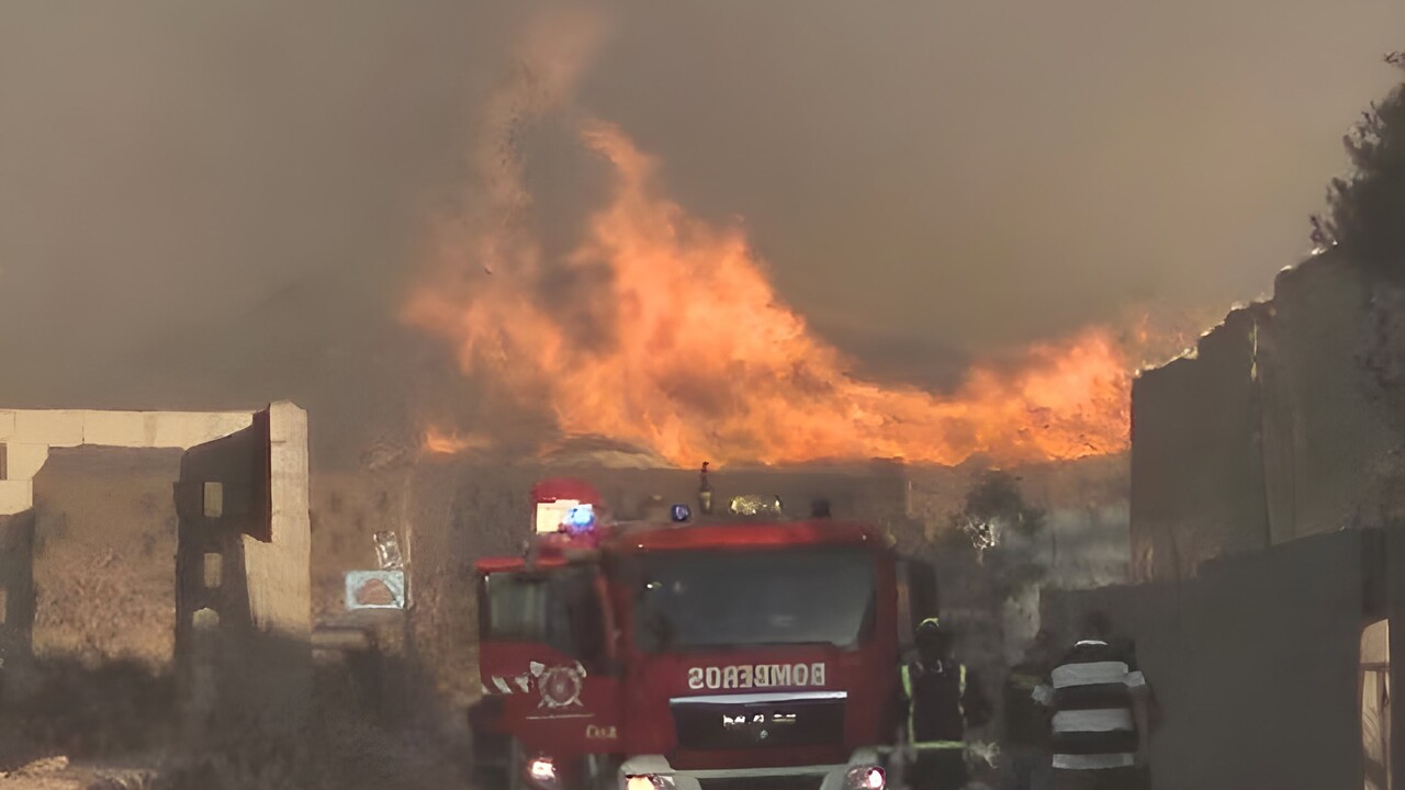 Teneriffa: Großbrand in Kompostierungsanlage kann wohl nicht gelöscht werden