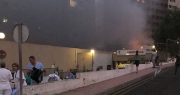 Feuer Teneriffa Uni-Klinik Santa Cruz