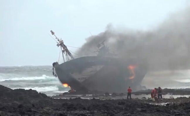 Thunfisch-Jäger vor Lanzarote gekentert – mehrere Strände dicht