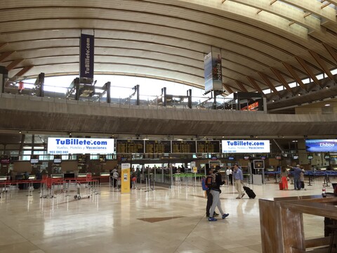 Flughafen Teneriffa-Nord innen