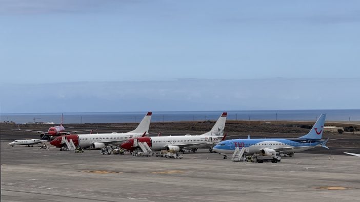 Flughafen Teneriffa-Süd Rollfeld