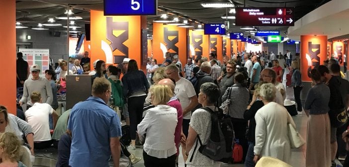 Flughafen Düsseldorf Gepäck Chaos