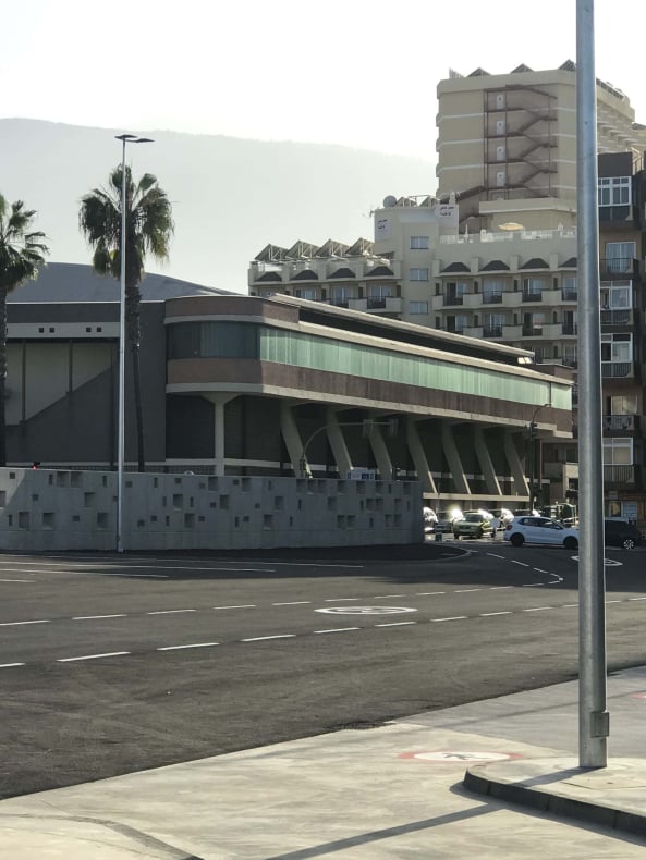 Busbahnhof Puerto de la Cruz Teneriffa Vorfahrt