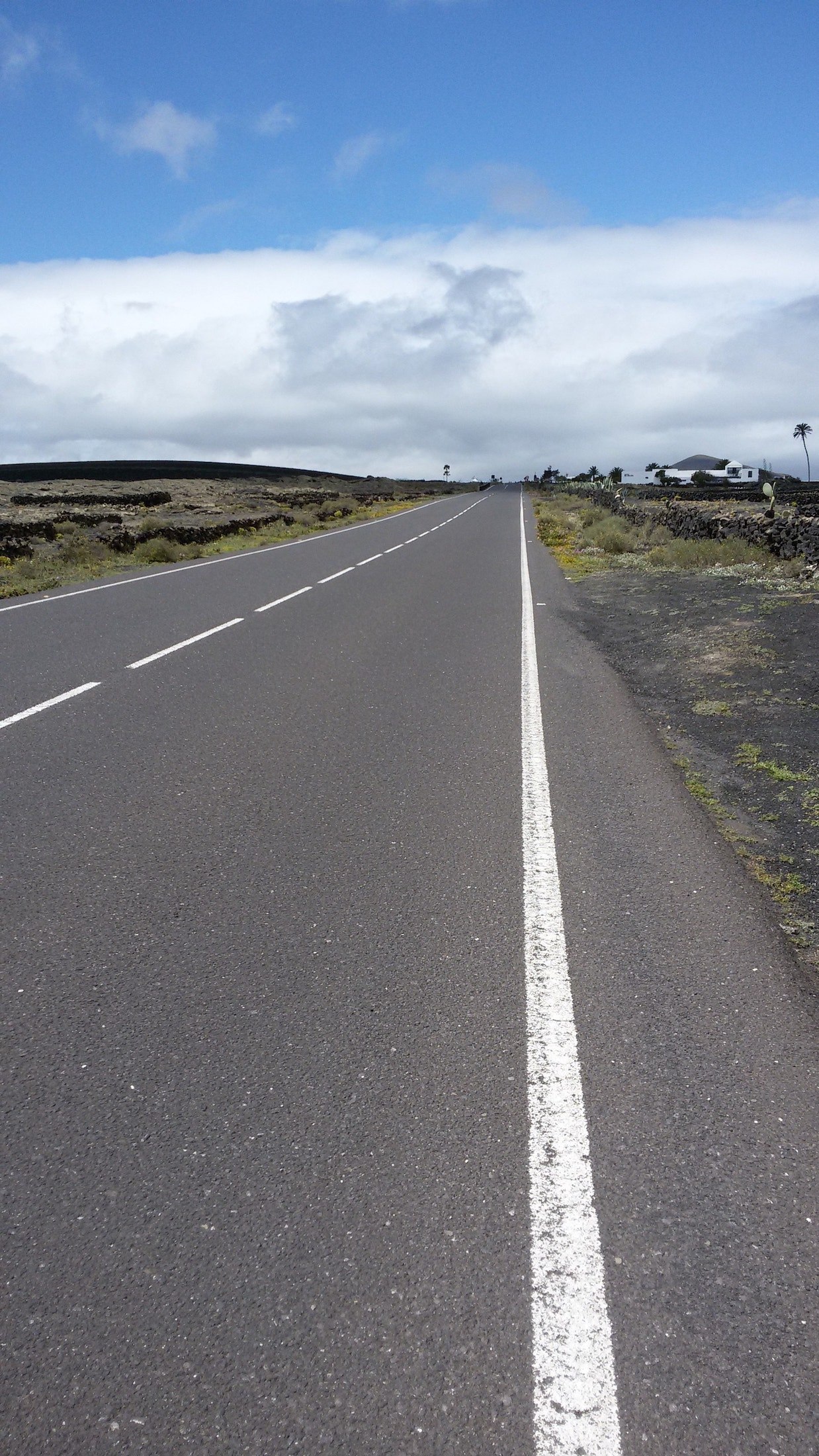 Heimo Katzbauer Kanaren Einrad Lanzarote Straße